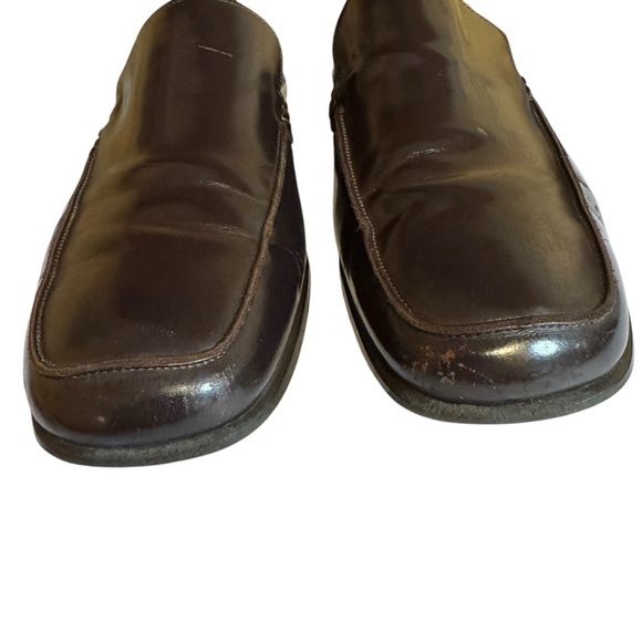Coach Men’s Brown Leather Jerry Slip-On Loafers Made In Italy Size 11.5D main image 11
